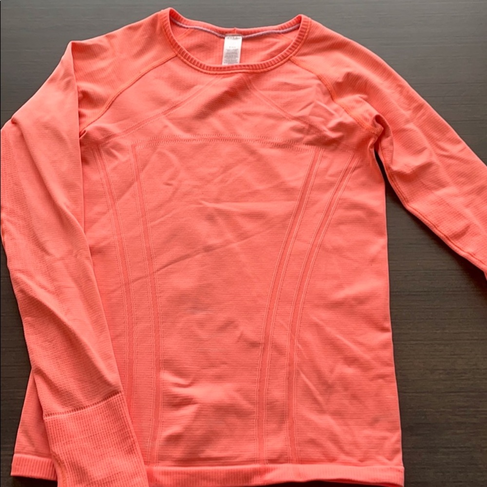Bright Pinky orange Ivivva Long sleeve